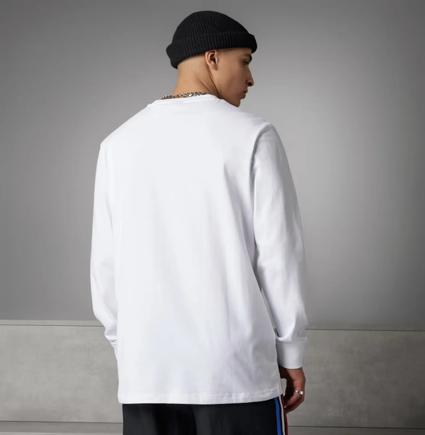 adidas  |Crew Neck Street Style Collaboration Long Sleeves Cotton