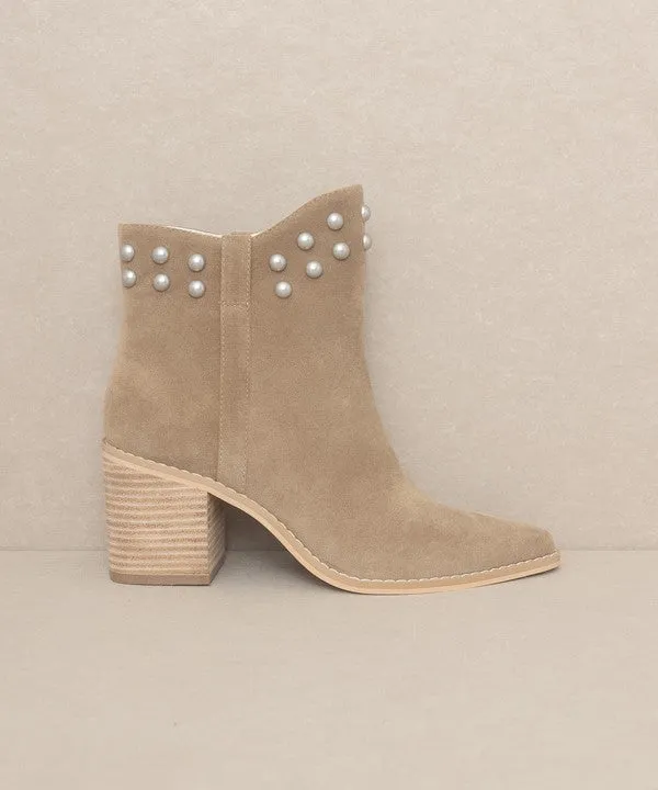 Alofi Studded Collar Booties