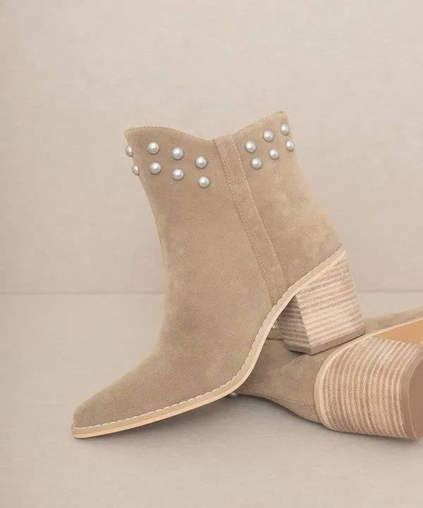 Alofi Studded Collar Booties