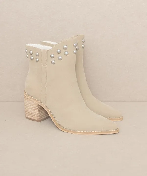 Alofi Studded Collar Booties