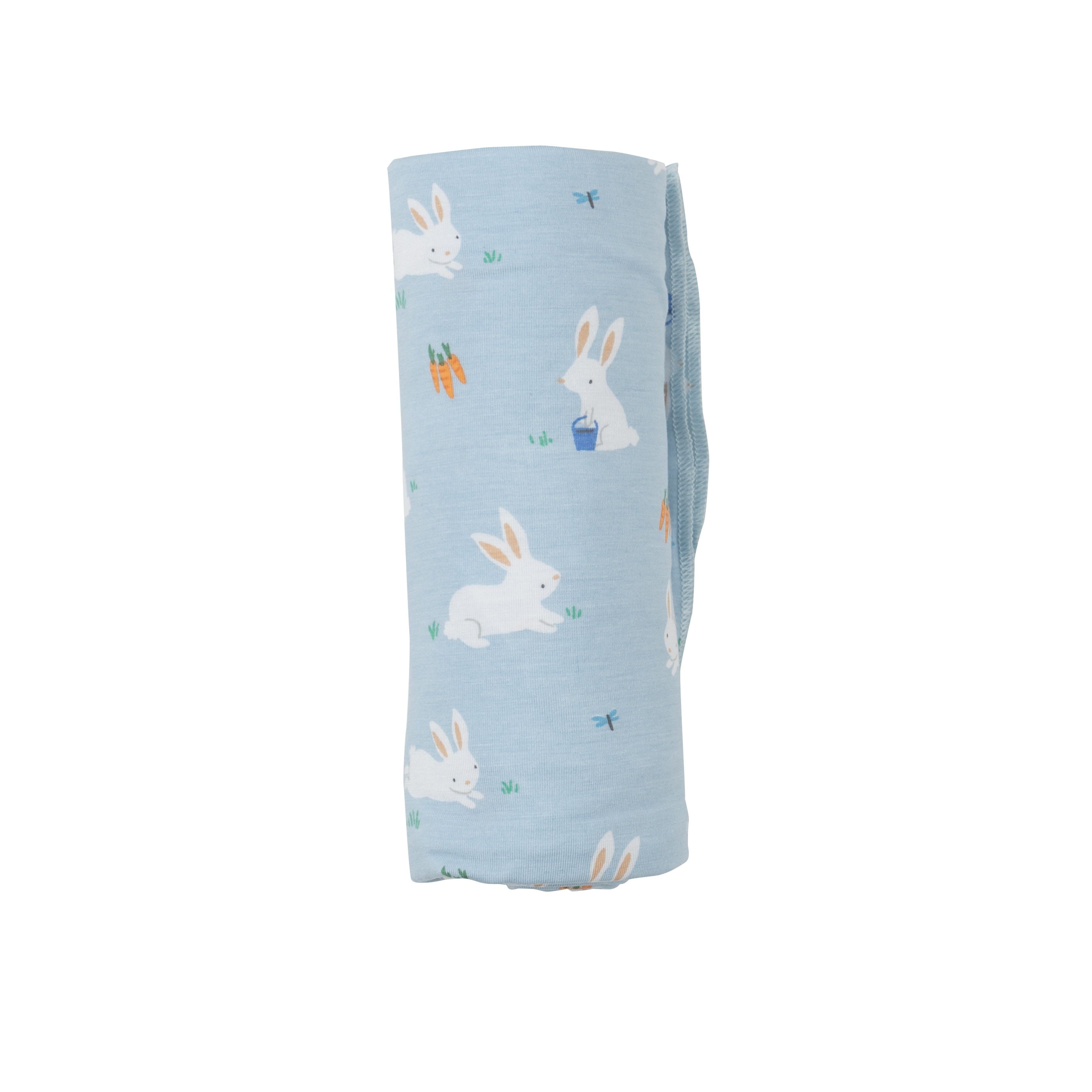 Angel Dear -  Bunny Meadow Swaddle Blanket