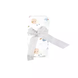 Angel Dear -  Cute Ocean Swaddle Blanket