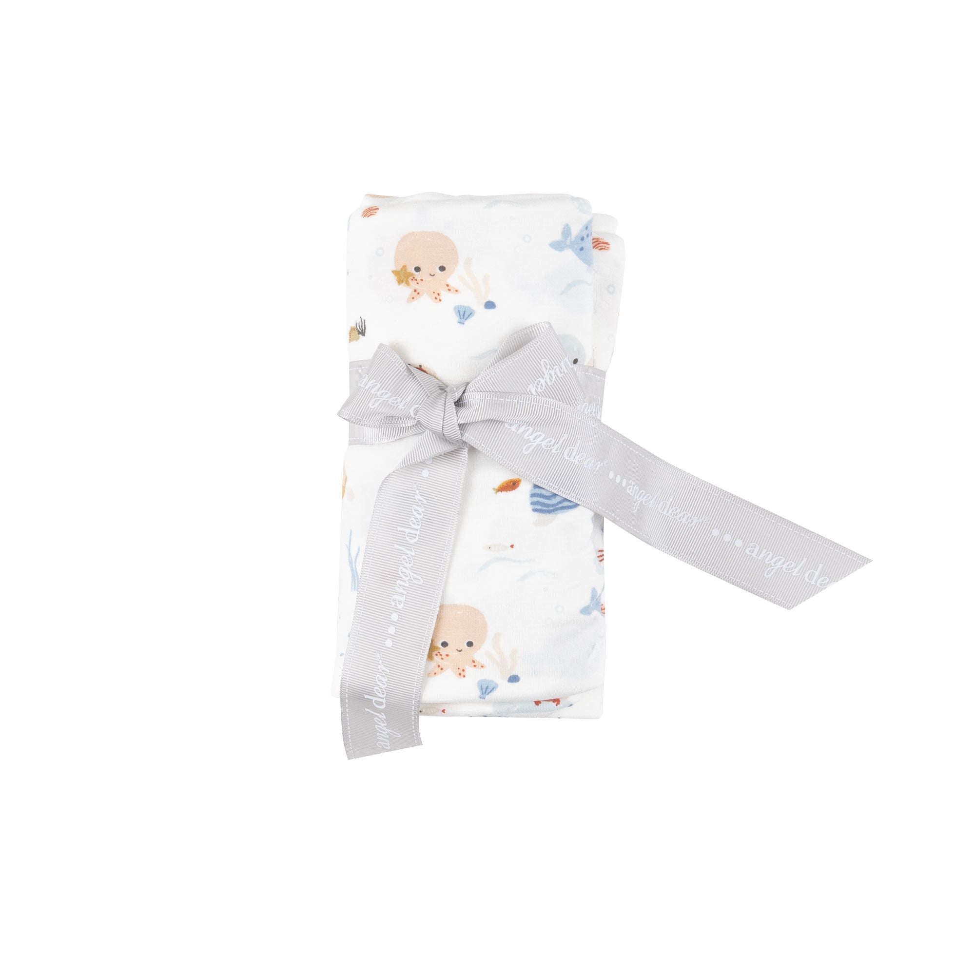 Angel Dear -  Cute Ocean Swaddle Blanket