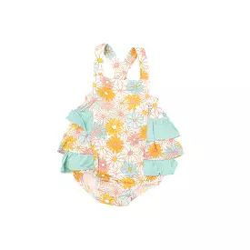 Angel Dear - Good Vibes Daisy Ruffle Sunsuit