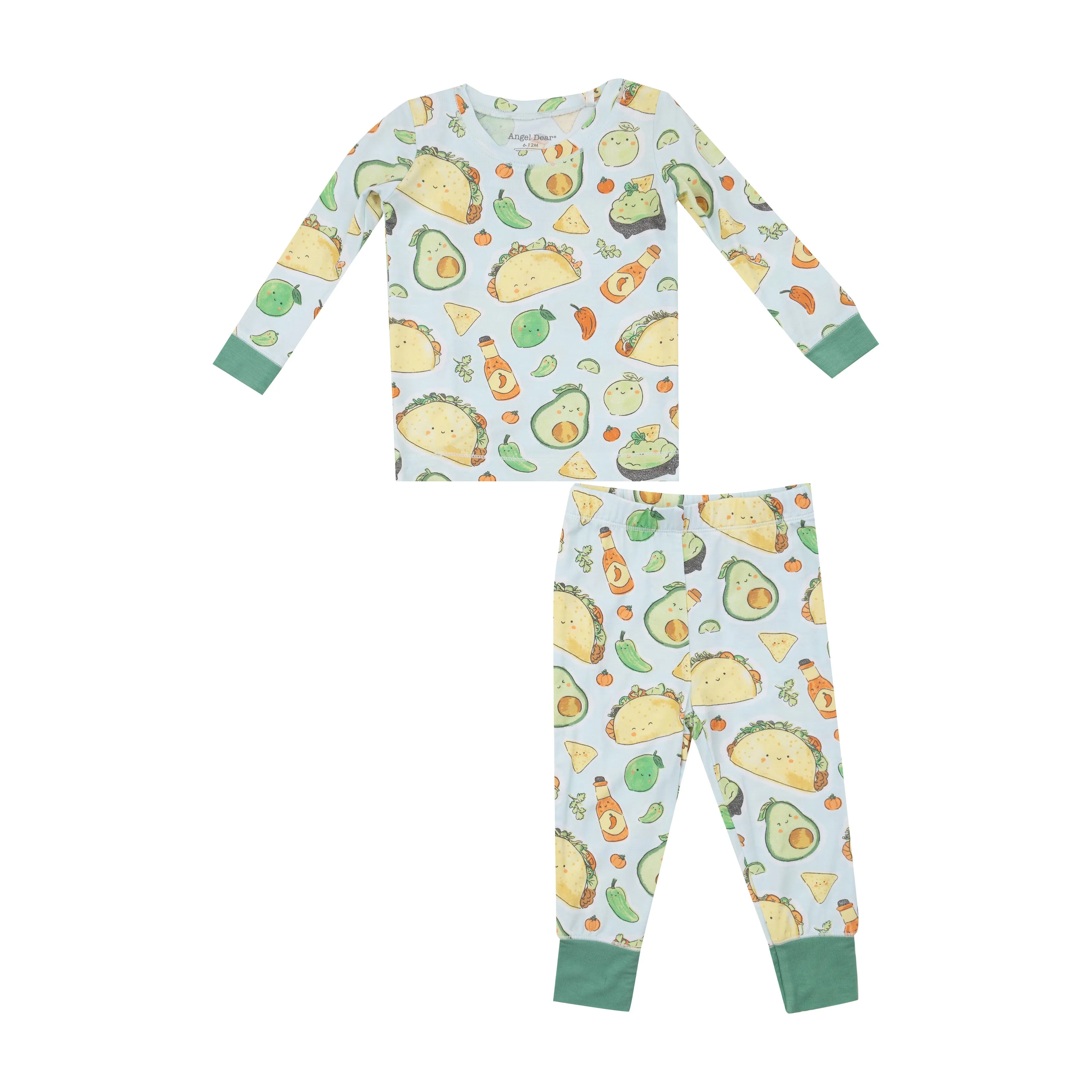 Angel Dear Happy Taco L/S Loungewear Set