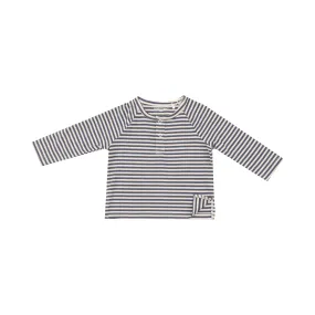 Angel Dear L/S Stripe Raglan Henley