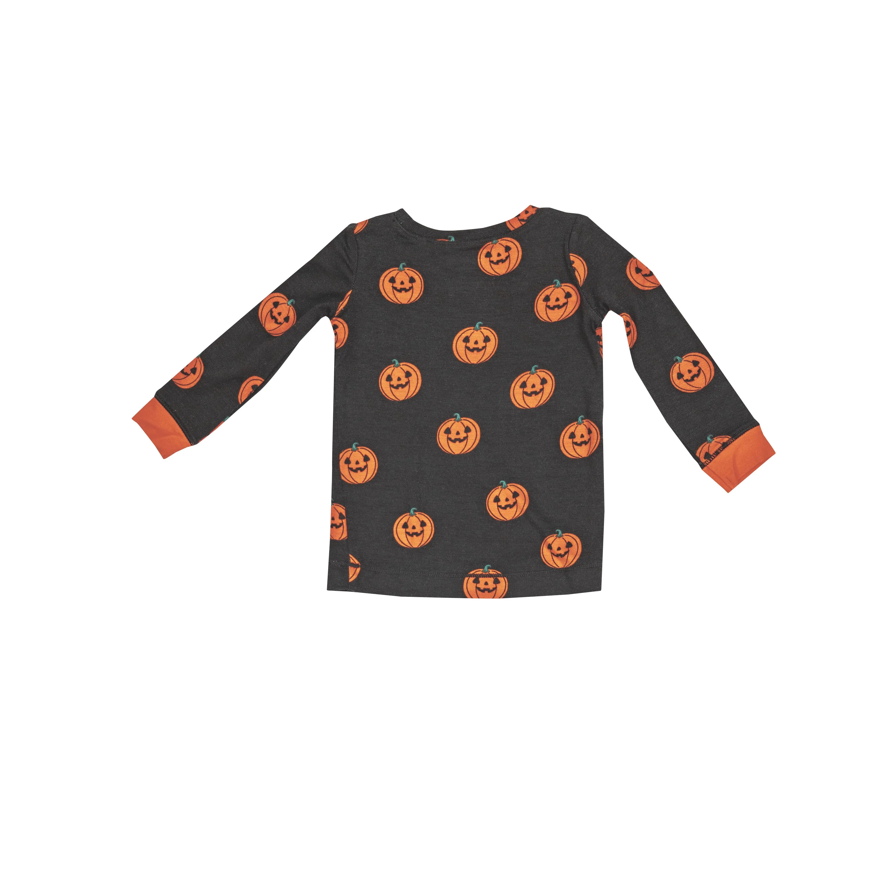 Angel Dear Toddler Jack O Lantern L/S Loungewear Set Black