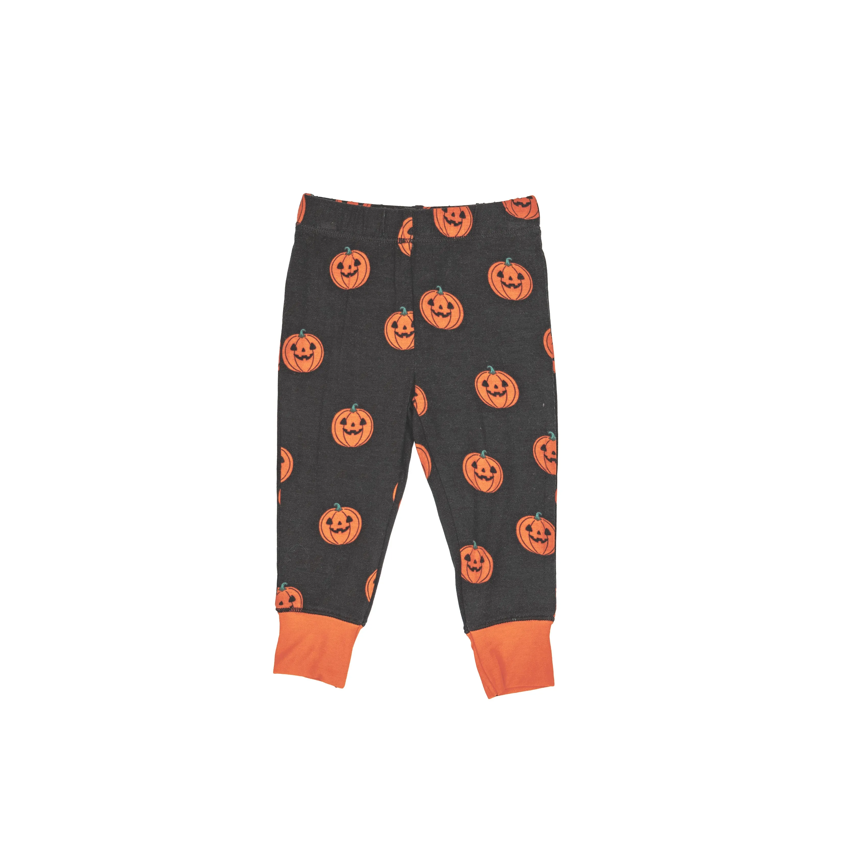 Angel Dear Toddler Jack O Lantern L/S Loungewear Set Black