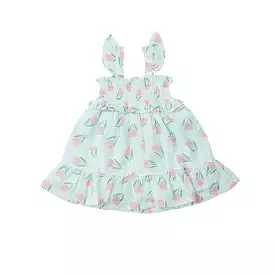 Angel Dear - Tulips Smocked Ruffle Sundress