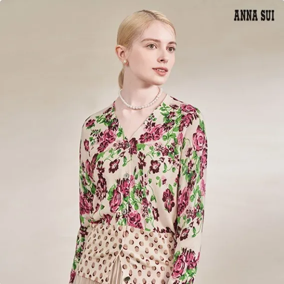 ANNA SUI  |Casual Style Unisex Nylon Street Style Office Style