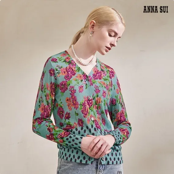 ANNA SUI  |Casual Style Unisex Nylon Street Style Office Style