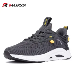 Baasploa 2022 New Men Knit Running Shoes