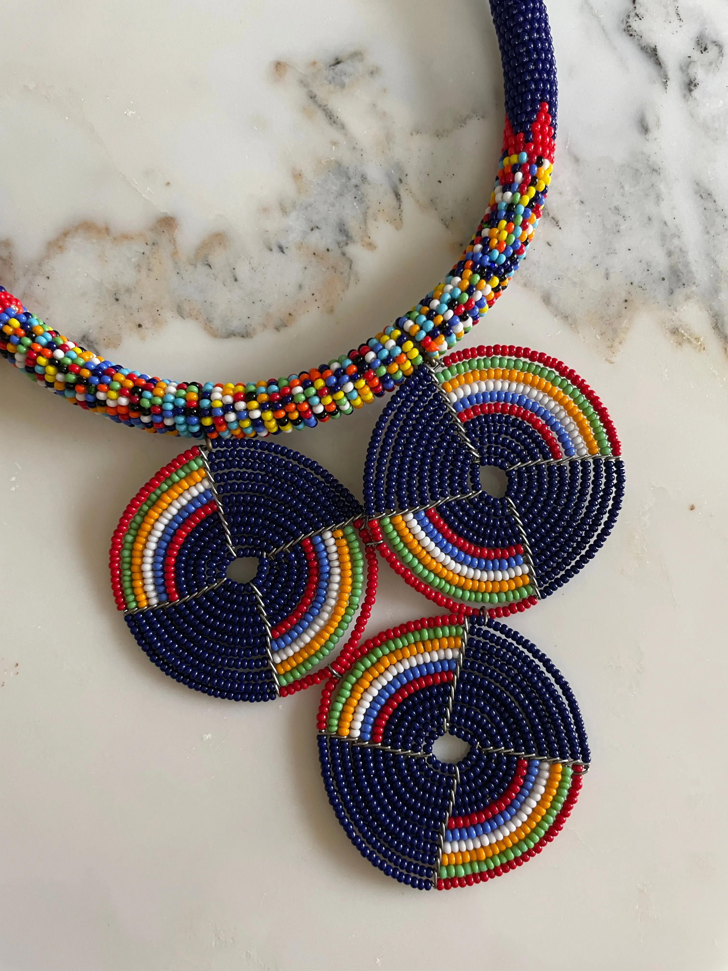 Beaded Collar Necklace