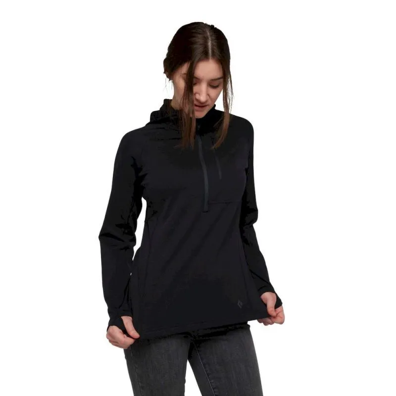 Black Diamond  Coefficient QZ Hoody - Giacca in pile - Donna