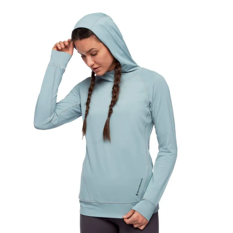 Black Diamond  LS Alpenglow Hoody - Felpa con cappuccio - Donna