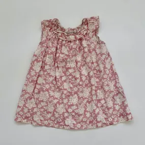 Bonpoint Pink And White Floral Summer Dress: 18 Months