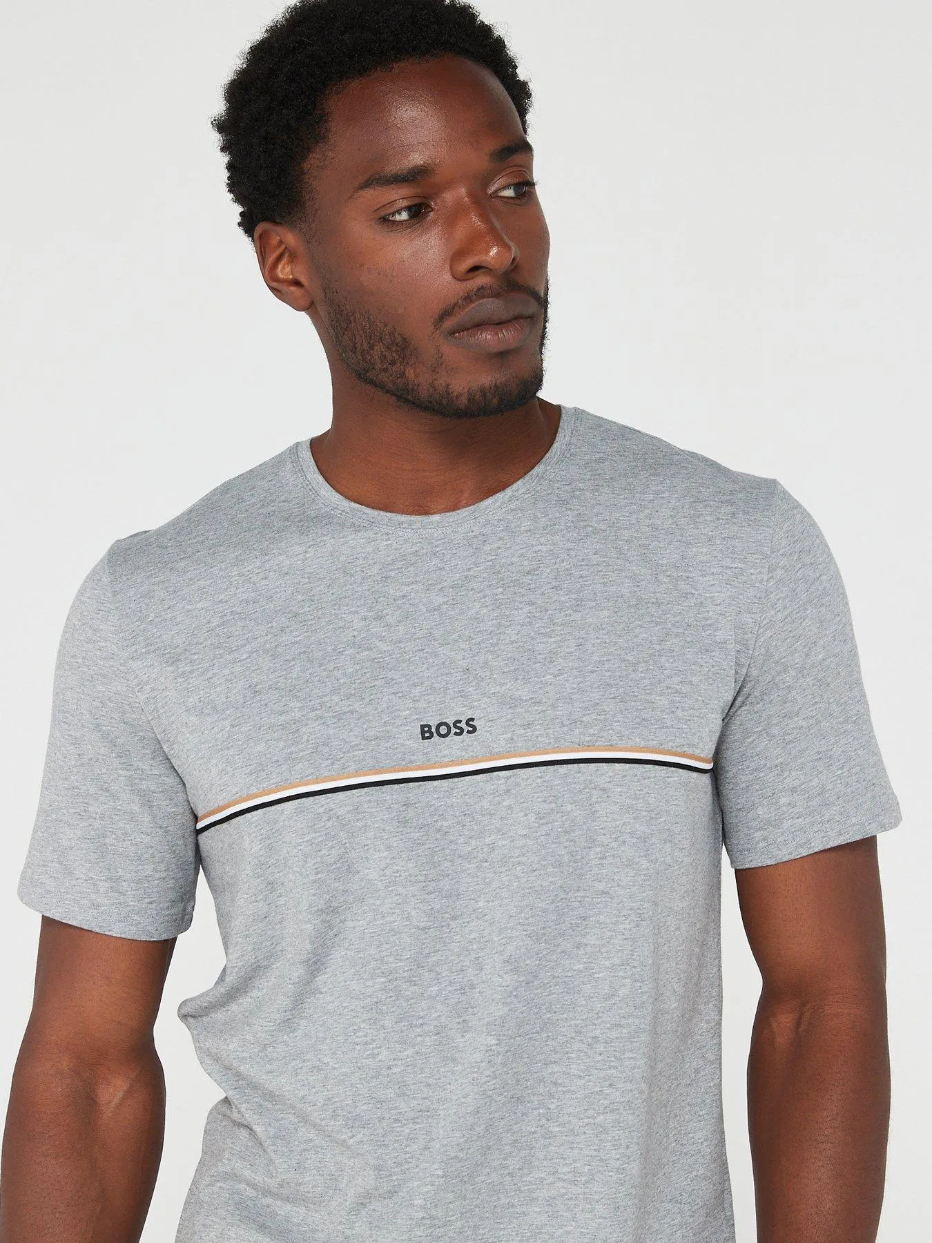 BOSS Bodywear Unique Lounge T-shirt - Grey