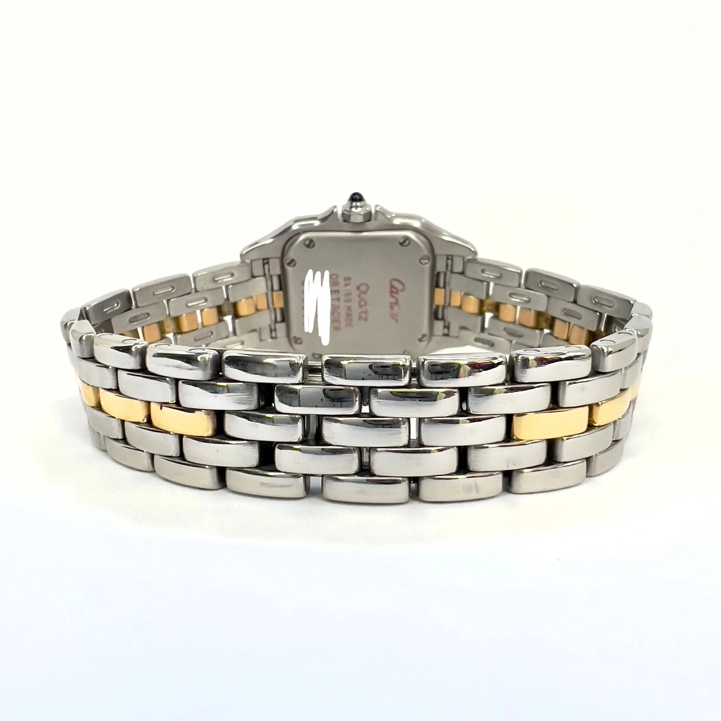 CARTIER PANTHERE Quartz 23mm 1 Row Gold 0.86TCW DIAMOND Watch