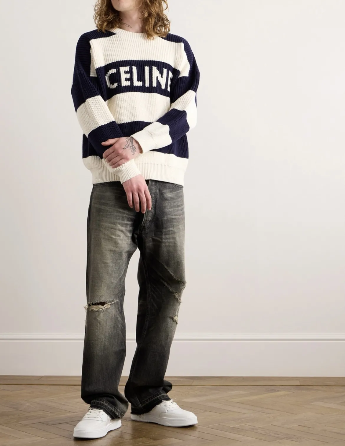 CELINE  |Logo Luxury Sweaters