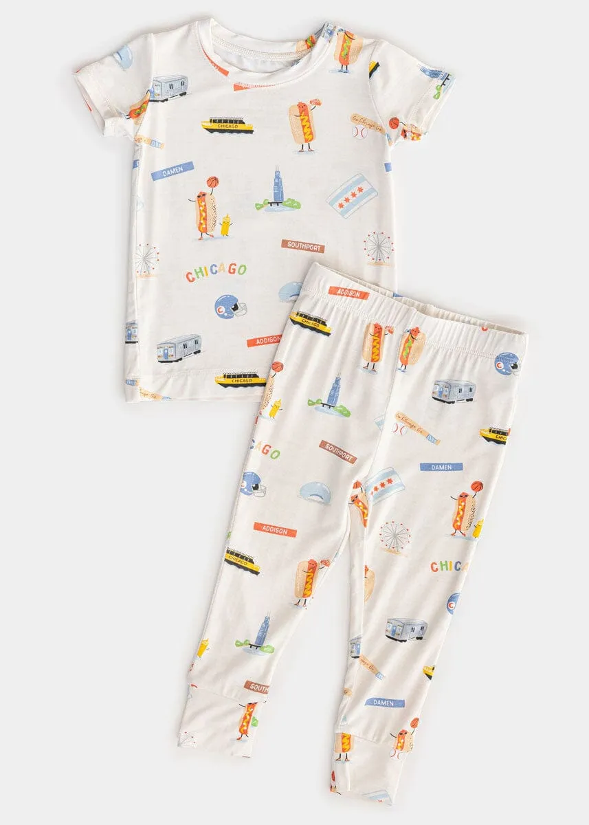 Chicago Field Trip Loungewear Set - S/S and Pants