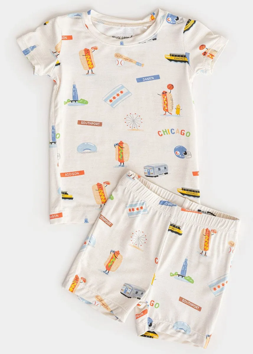 Chicago Field Trip Loungewear Set - S/S and Shorts