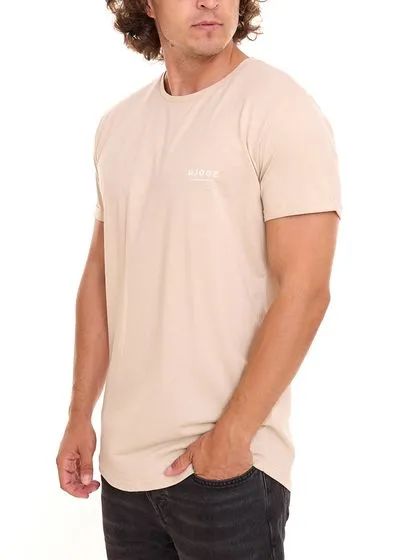 Confezione da 5 magliette basic da uomo DJOGZ LOUNGEWEAR in cotone in confezione risparmio T-shirt 2202501 nera, bianca, beige, 