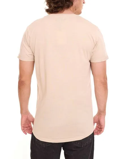 Confezione da 5 magliette basic da uomo DJOGZ LOUNGEWEAR in cotone in confezione risparmio T-shirt 2202501 nera, bianca, beige, 