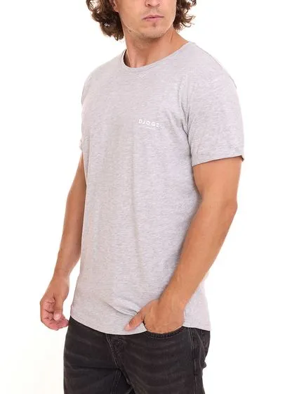 Confezione da 5 magliette basic da uomo DJOGZ LOUNGEWEAR in cotone in confezione risparmio T-shirt 2202501 nera, bianca, beige, 