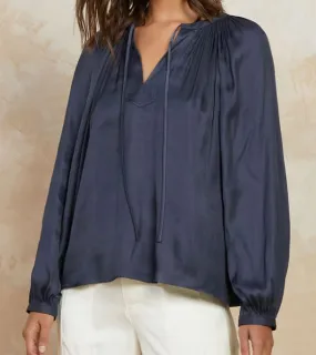 Current Air Tie Neck Blouse