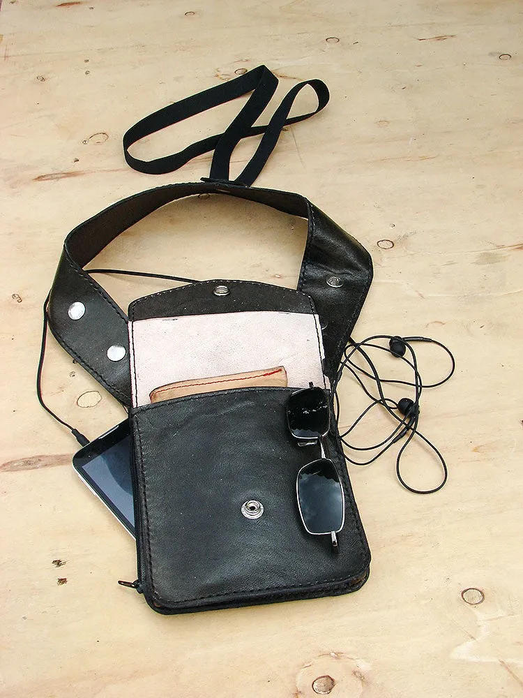 Double Holster in aged black