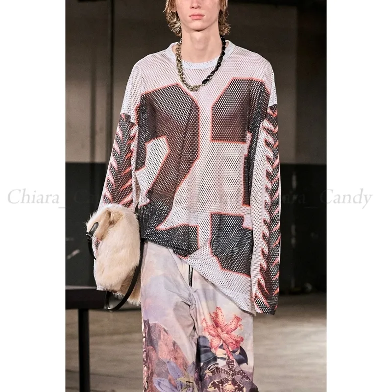 Dries Van Noten  |Crew Neck Street Style Long Sleeves Oversized