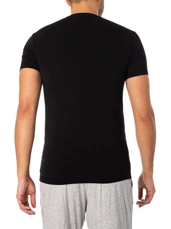 Emporio Armani Lounge Crew T-Shirt - Black