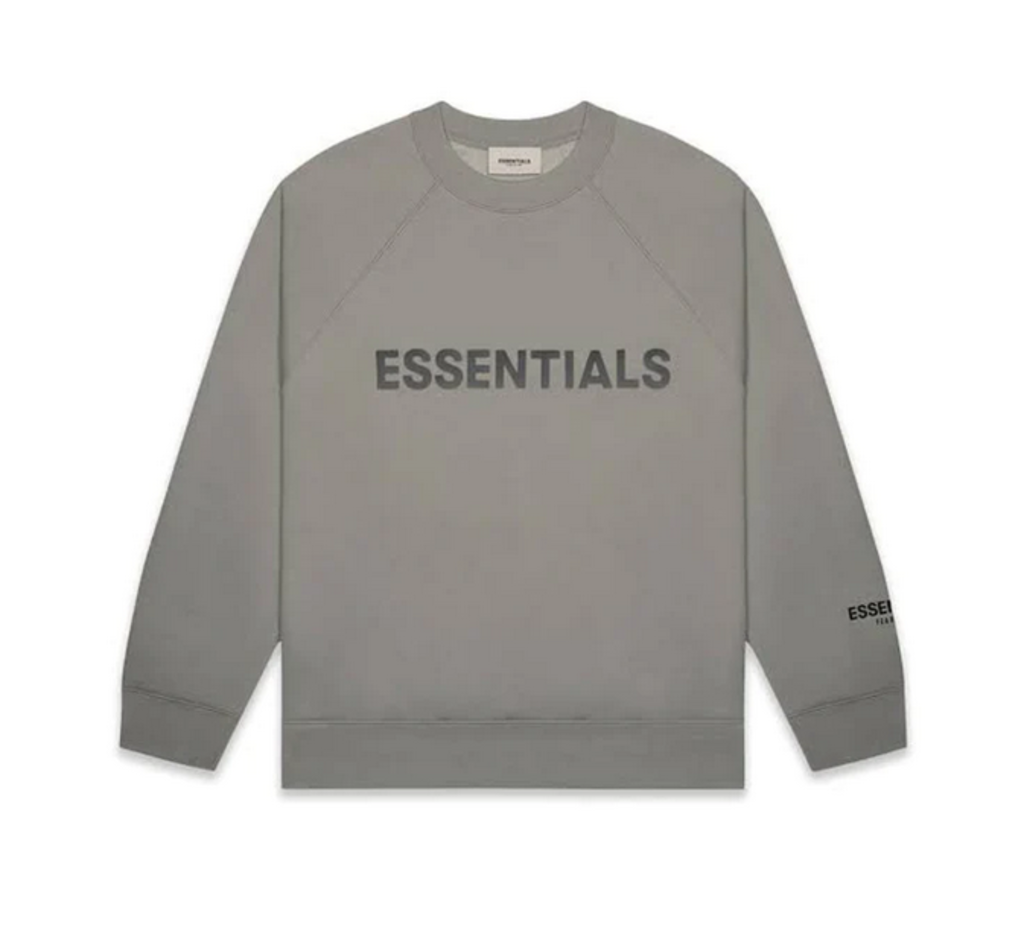 ESSENTIALS Long Sleeve Crewneck 'Cement'