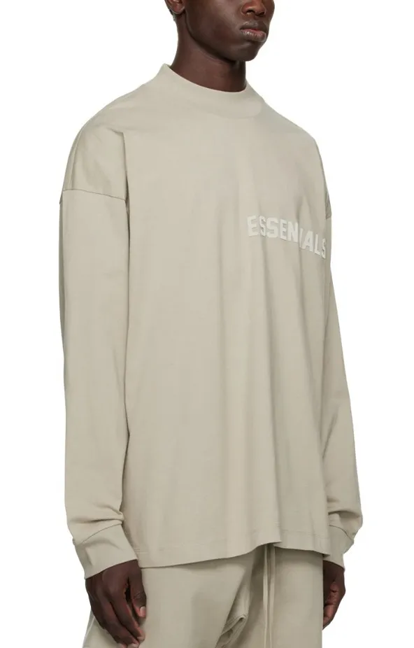 FEAR OF GOD  |Crew Neck Unisex Street Style Long Sleeves Plain Cotton