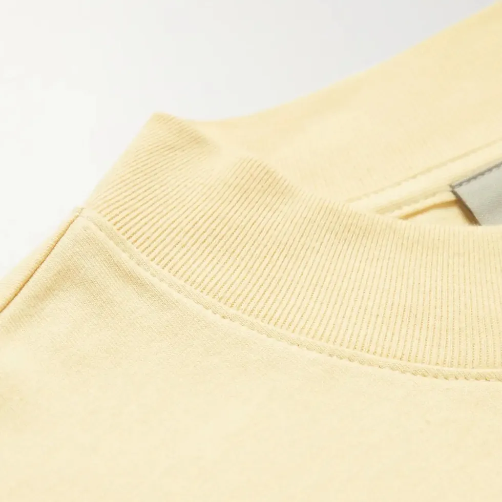 FEAR OF GOD  |Unisex Street Style U-Neck Long Sleeves Plain Cotton