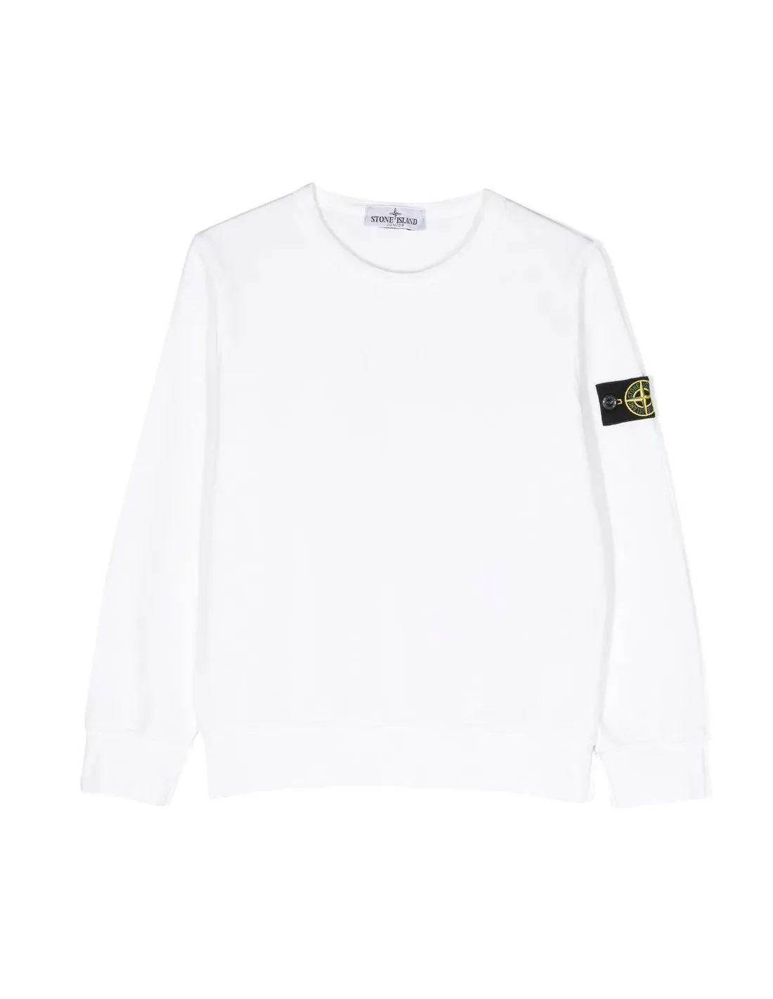 Felpa Stone Island bimbo 781661340 bianca PE23