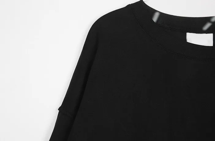 HOLY IN CODE  |Unisex Street Style U-Neck Long Sleeves Plain Cotton