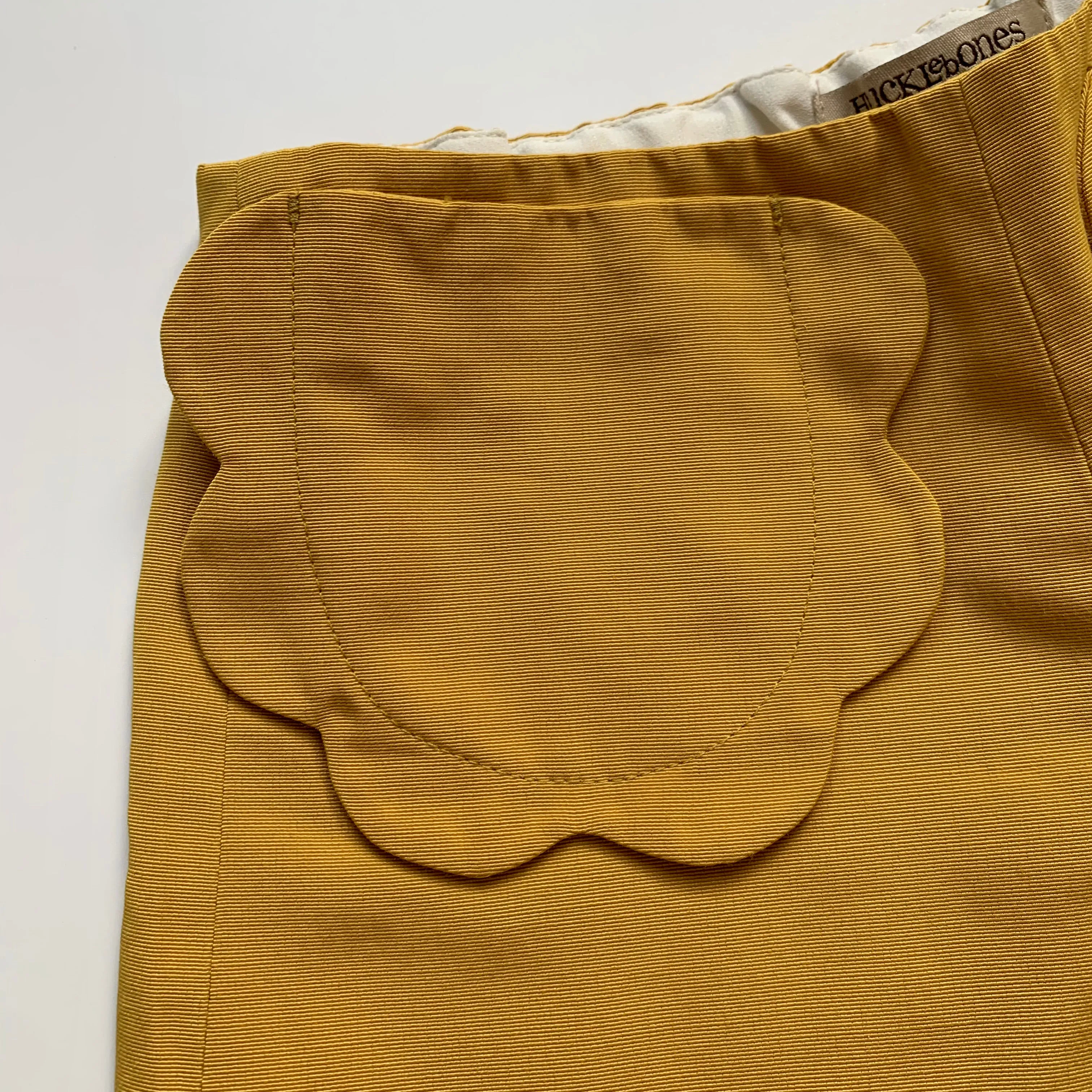 Hucklebones Mustard Shorts: 4 Years