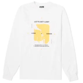 Ignored Prayers Long Sleeve Let's Get Lost TeeWhite