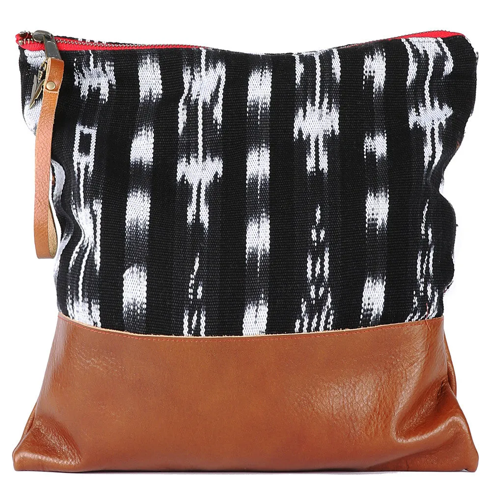 Ikat Large Clutch