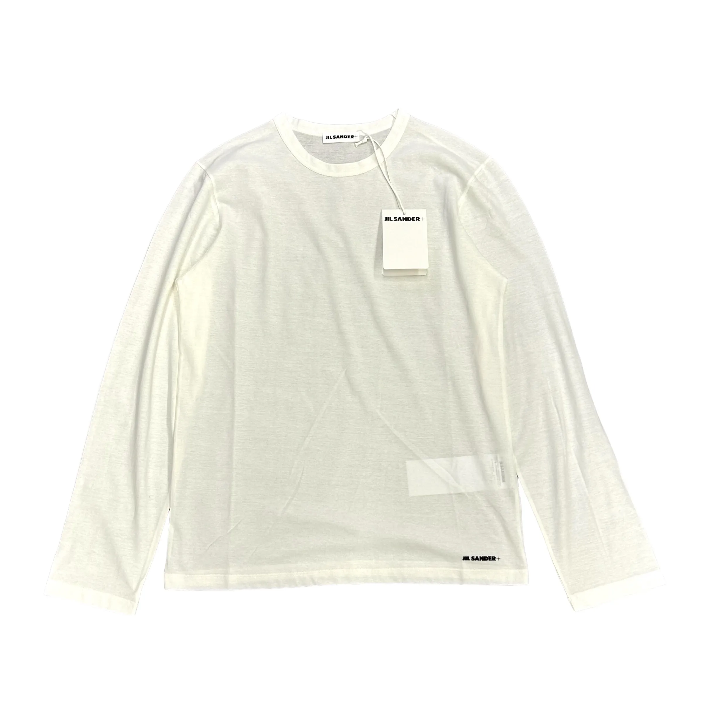 Jil Sander  |Crew Neck Street Style Long Sleeves Cotton Oversized