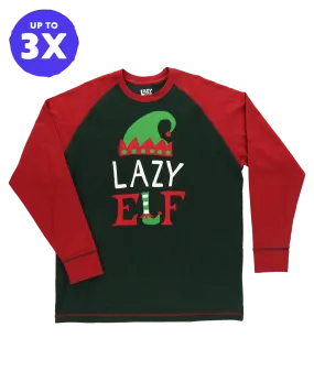 Lazy Elf Long Sleeve PJ Tee