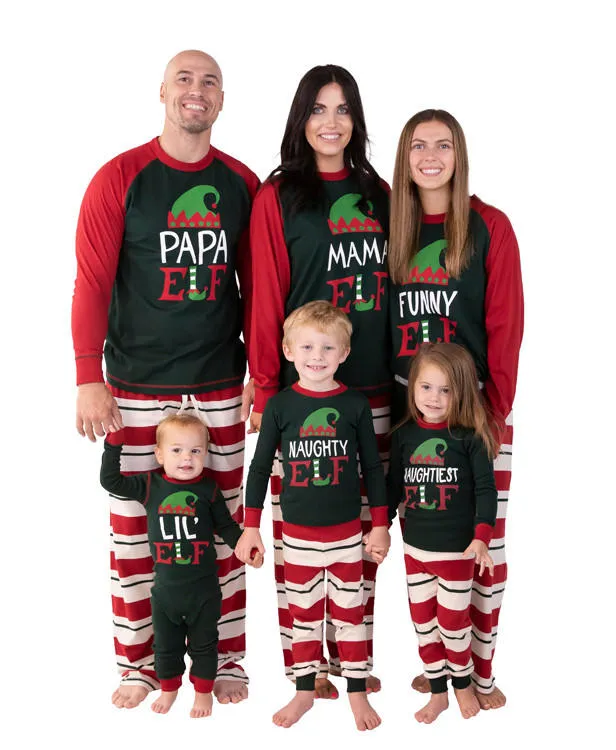 Lazy Elf Long Sleeve PJ Tee