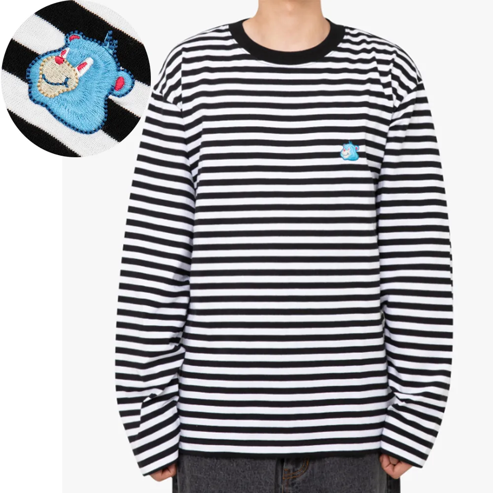 LMC  |Crew Neck Stripes Unisex Street Style U-Neck Long Sleeves