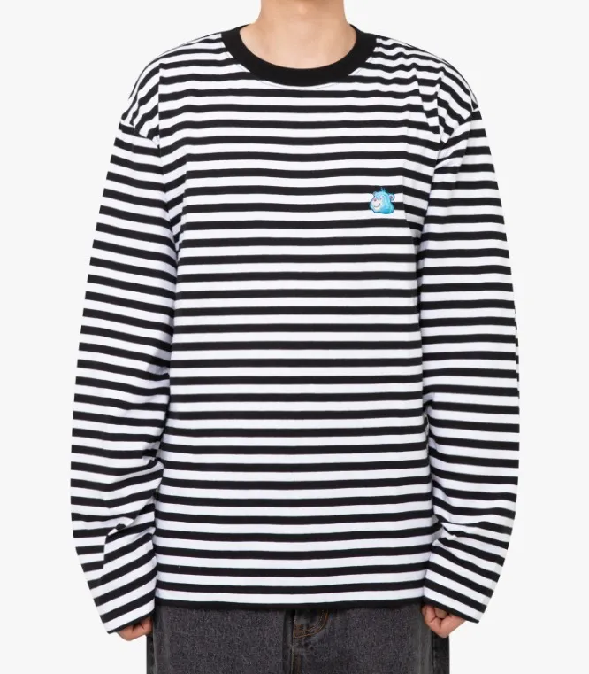 LMC  |Crew Neck Stripes Unisex Street Style U-Neck Long Sleeves