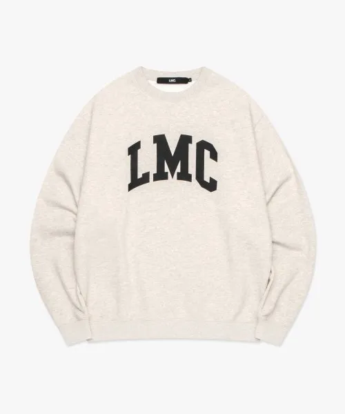 LMC  |Crew Neck Unisex Blended Fabrics Street Style Long Sleeves