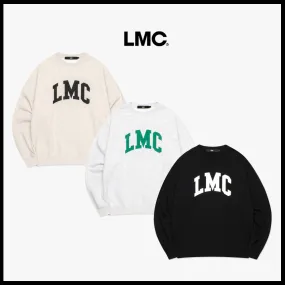 LMC  |Crew Neck Unisex Blended Fabrics Street Style Long Sleeves