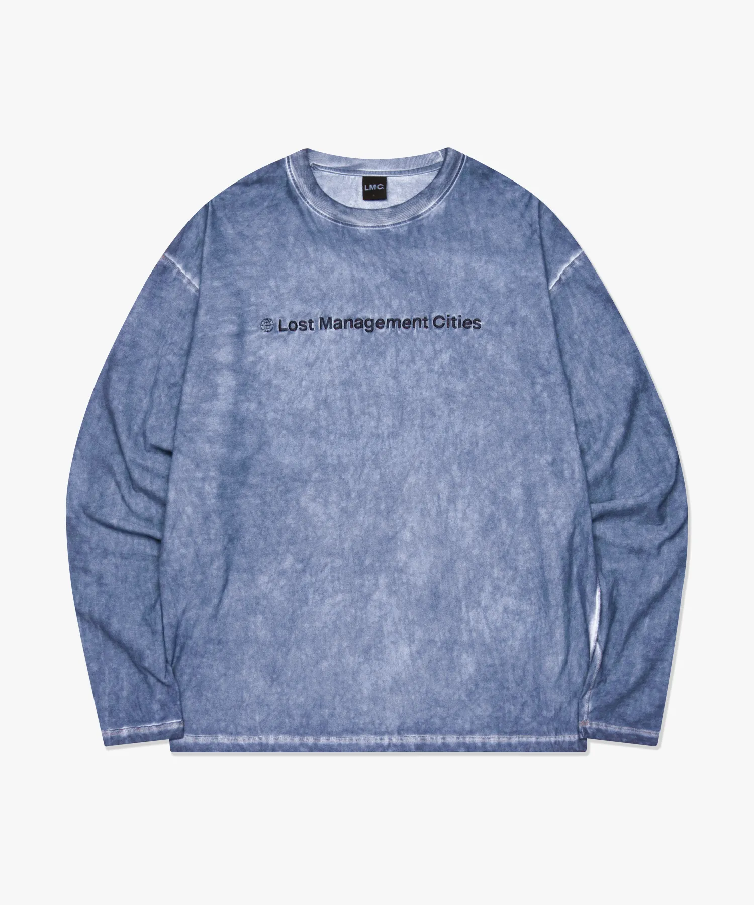 LMC  |Crew Neck Unisex Street Style Tie-dye U-Neck Long Sleeves