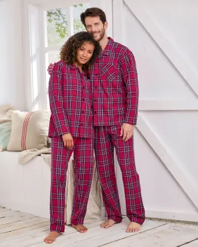 Long Sleeve Woven PJ Set