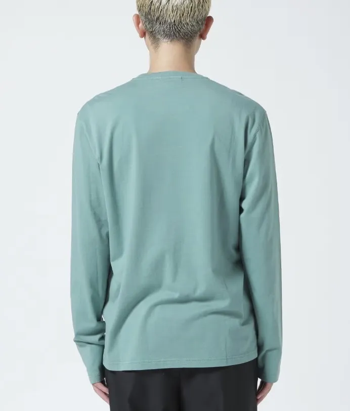 MAISON KITSUNE  |Crew Neck Unisex Street Style Long Sleeves Plain Cotton